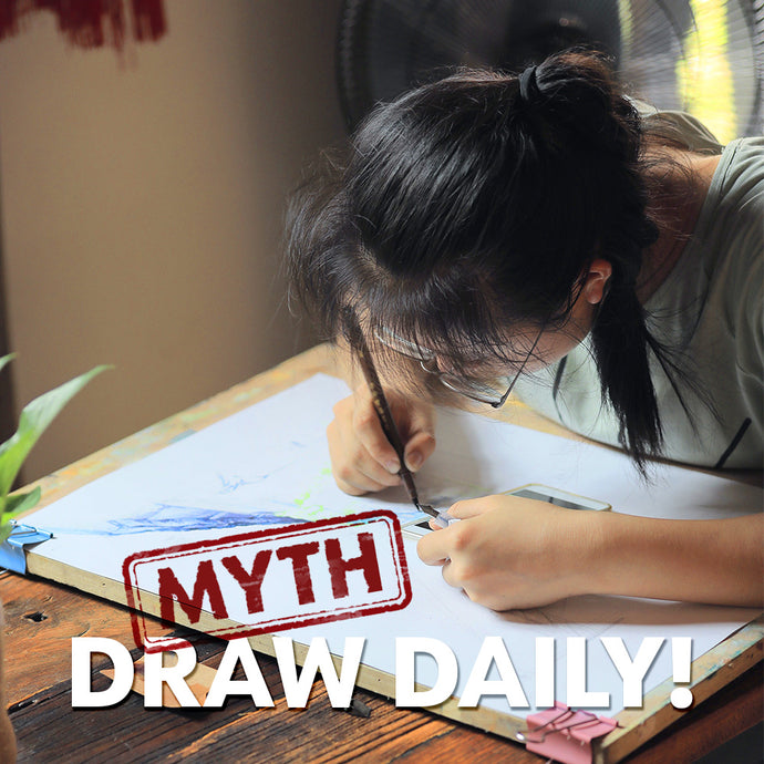 You Don’t Need To Draw Daily To Be A Successful Artist