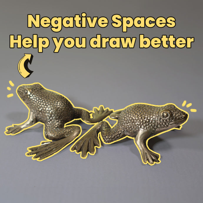 The Power of Negative Space Drawing with Practice Exercises
