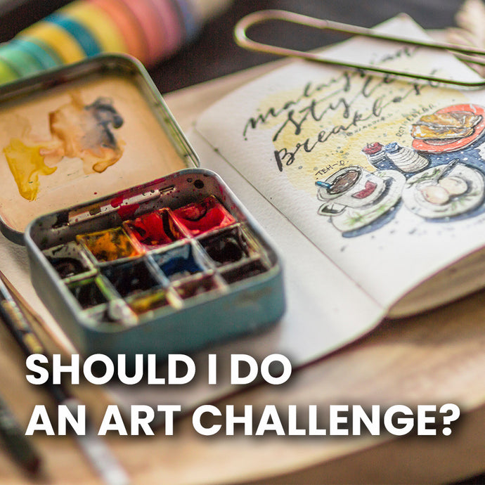 How to Tackle an Art Challenge as a Beginner