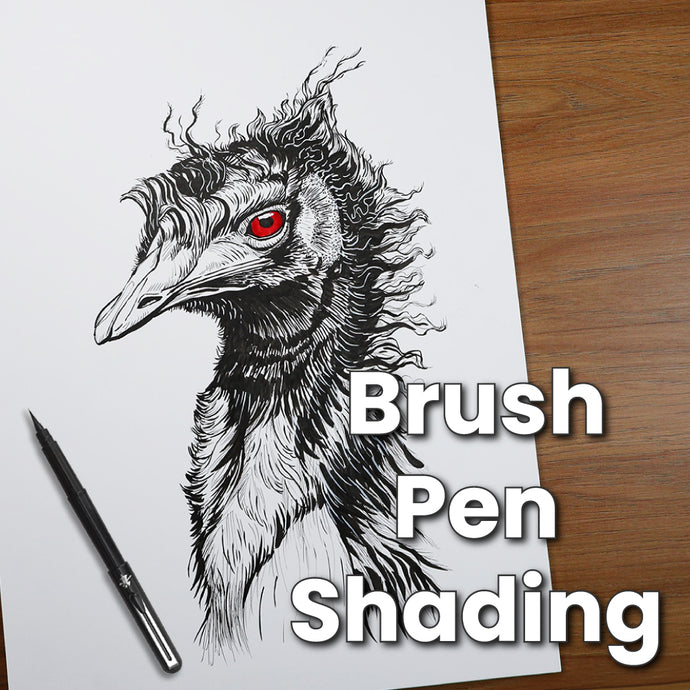 Brush Pen Shading Techniques For Beginners - A Guide for Novices