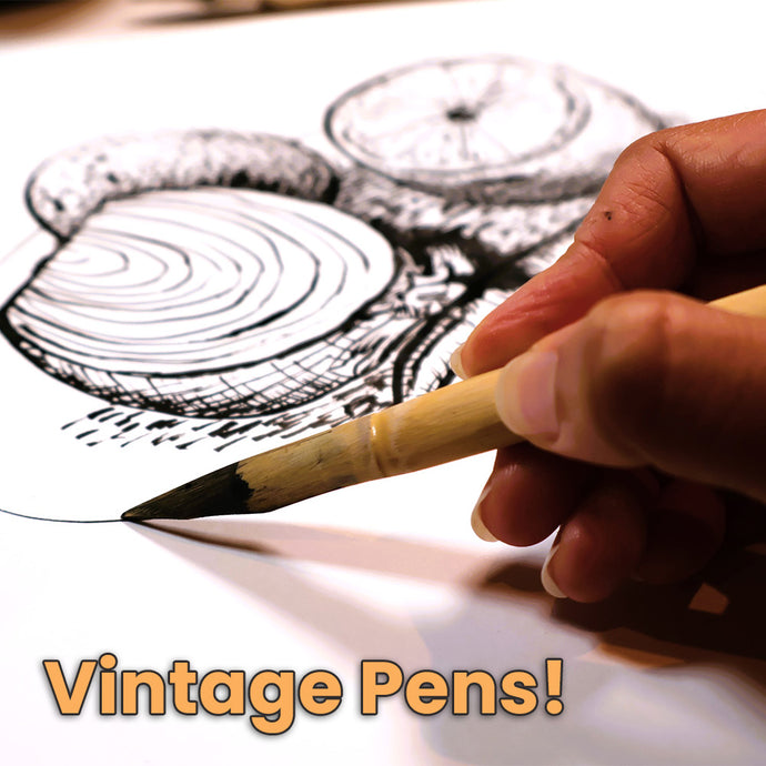 Drawing with Reed Pens: Fun as a Novice